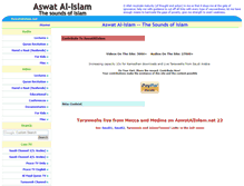 Tablet Screenshot of google.aswatalislam.net